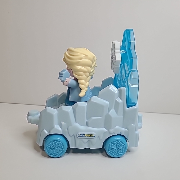 Fisher Price Little People Disney Princess Frozen Elsa Parade Train Ice Float - Picture 3 of 5